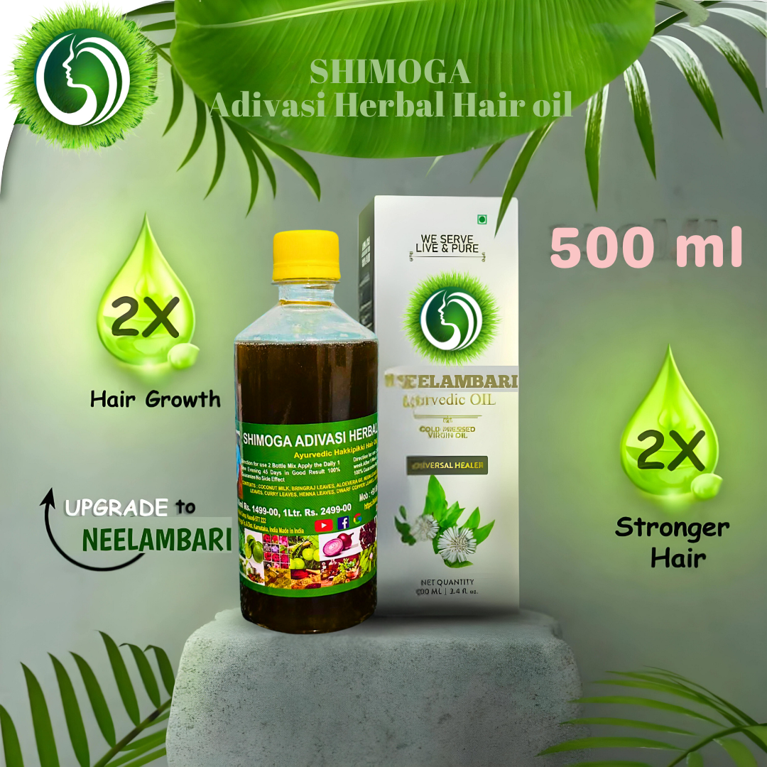 Adivasi Herbal Hair Oil 500ml