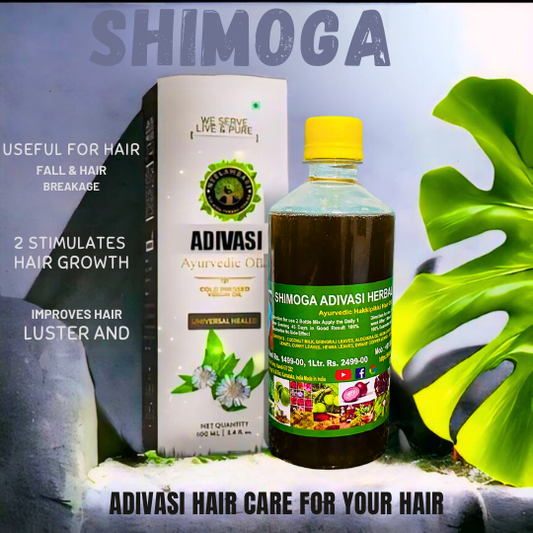 Adivasi Herbal Hair Oil all variants